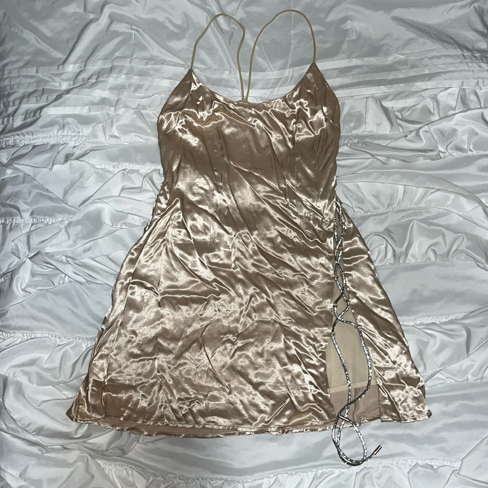 Backless Mini Dress